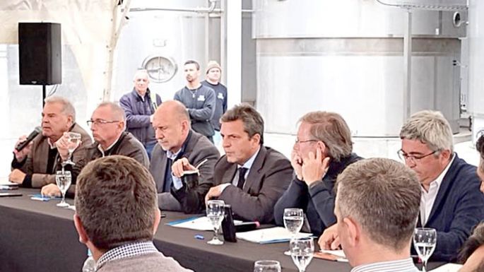 Busso cuestionó a Massa por las retenciones
