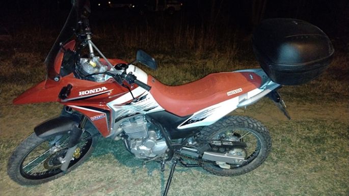 Había robado una moto y los policías lo atraparon