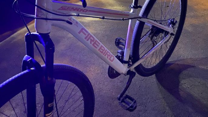 Circulaba en una bici robada y ante la presencia policial intentó huir