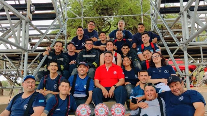 Bomberos de Villa María campeones en las Olimpíadas Bomberiles