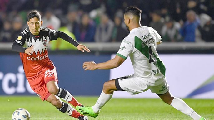 River deambuló en Banfield y solo rescató un empate