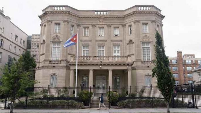 Dos bombas contra la embajada de Cuba