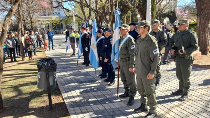 Gill encabezó su último acto por el aniversario de Villa María como intendente