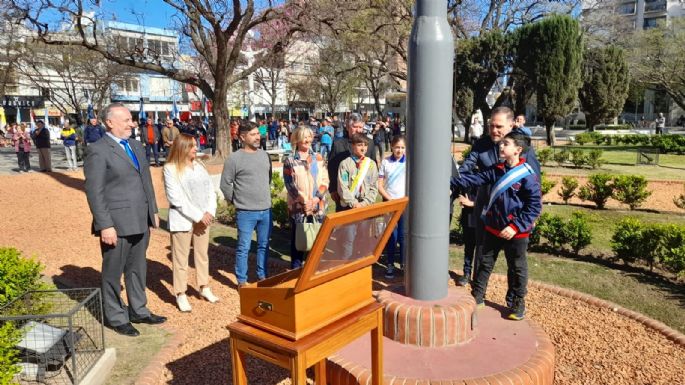 Gill encabezó su último acto por el aniversario de Villa María como intendente