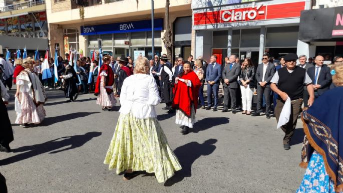 Gill encabezó su último acto por el aniversario de Villa María como intendente