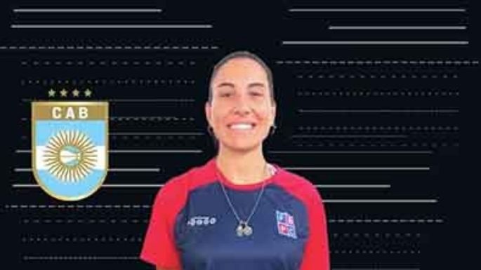 Daiana Di Benedetto,  al cuerpo técnico de la selección argentina U17 femenina