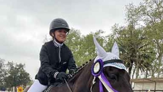 Candela Berardo fue campeona en Rosario