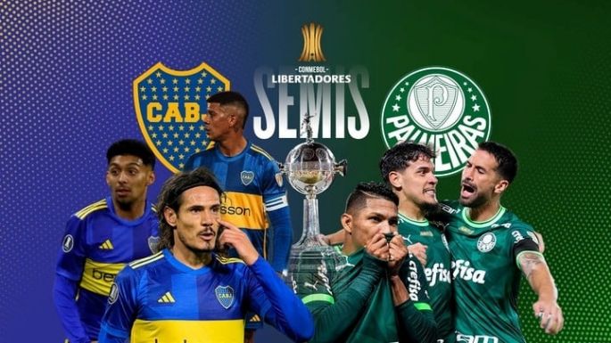 Desde las 21.30, Boca - Palmeiras en La Bombonera
