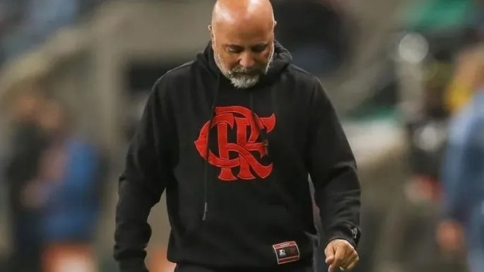 Flamengo despidió al entrenador Jorge Sampaoli