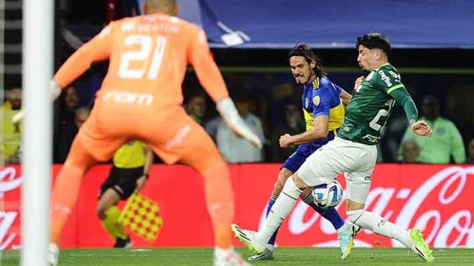 Boca fue mejor, pero no pudo vencer a Palmeiras