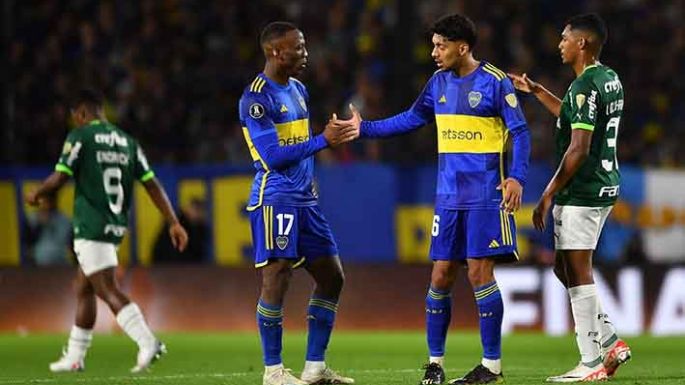 Boca fue mejor, pero no pudo vencer a Palmeiras