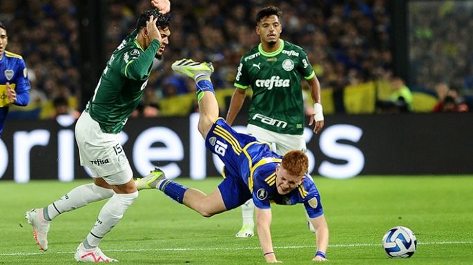 Boca fue mejor, pero no pudo vencer a Palmeiras