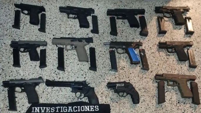 Incautaron un arsenal de armas en el interior de Córdoba