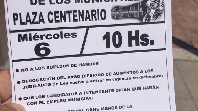 Realizarán una radio abierta para dar a conocer la situación del empleo municipal