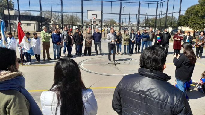 Inauguraron el nuevo SUM de barrio La Calera