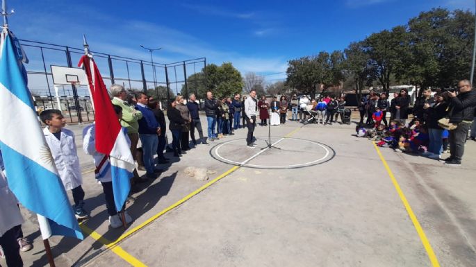 Inauguraron el nuevo SUM de barrio La Calera