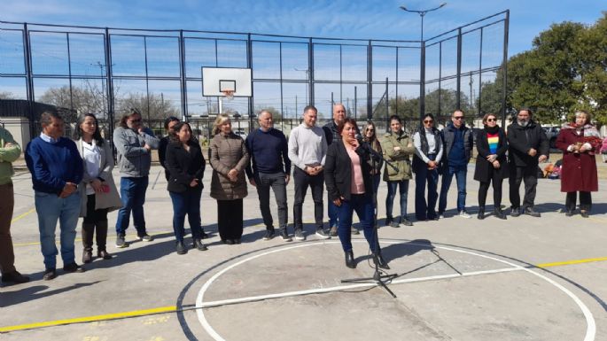 Inauguraron el nuevo SUM de barrio La Calera
