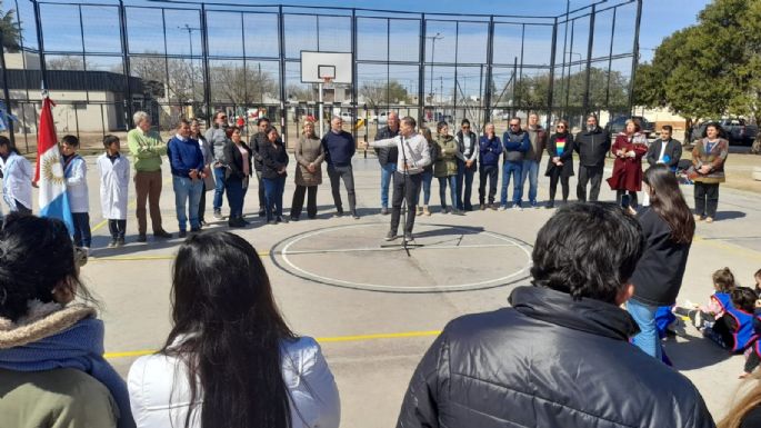 Inauguraron el nuevo SUM de barrio La Calera
