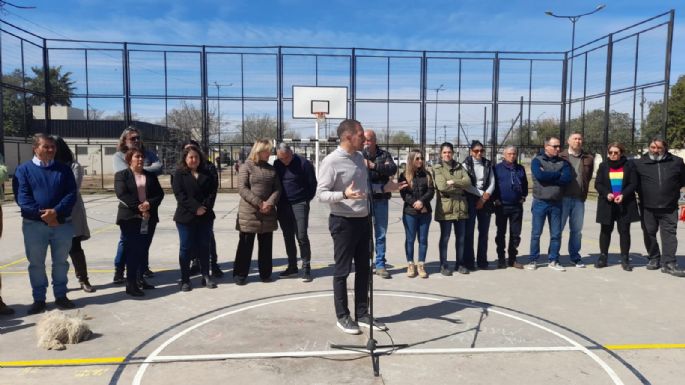 Inauguraron el nuevo SUM de barrio La Calera