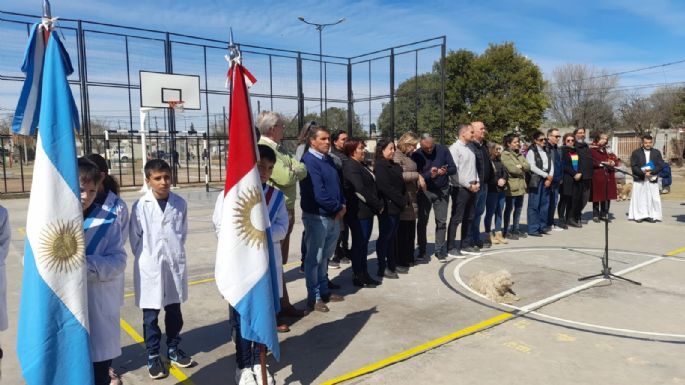 Inauguraron el nuevo SUM de barrio La Calera