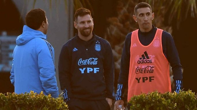 La selección ya trabaja con Messi