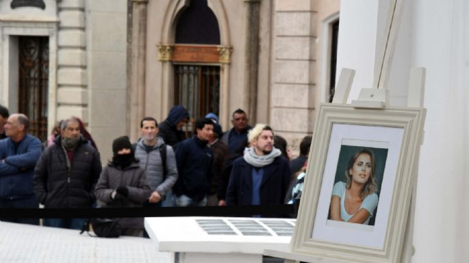 Despidieron a Silvina Luna en el Panteón de Actores