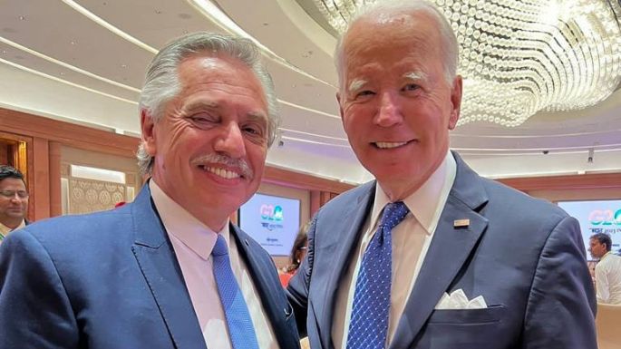Fernández se reunió con Biden  y con Georgieva
