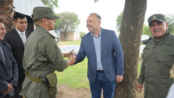 Accastello participó de la asunción del jefe del Escuadrón de Seguridad Vial