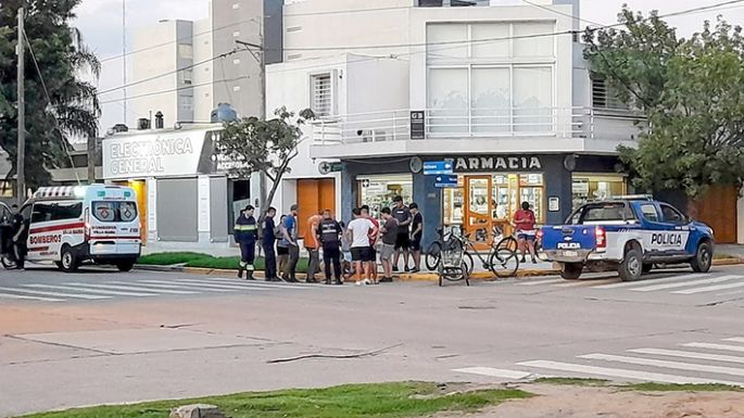 Ciclista herido tras un siniestro