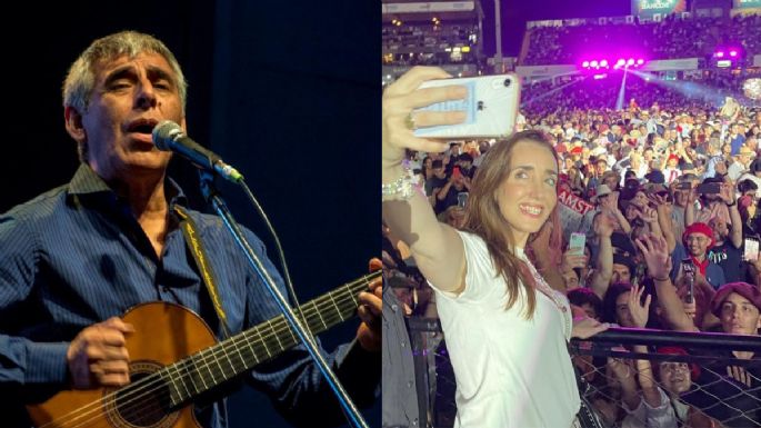 Victoria Villarruel fue a Jesús María y Peteco Carabajal dijo: "No se paren que no ha llegado nadie"