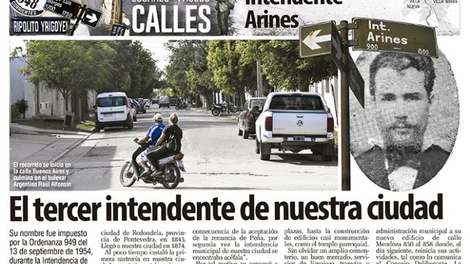 El tercer intendente de nuestra ciudad