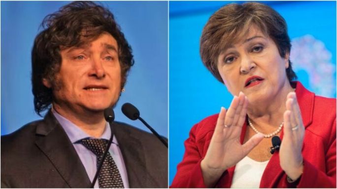 Javier Milei se reunirá con la directora del FMI tras su arribo a Suiza