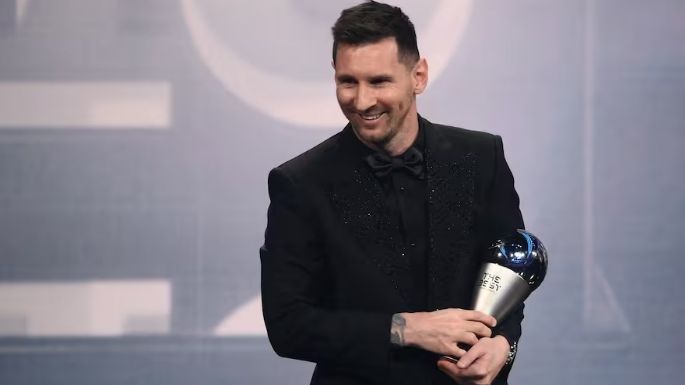 Lionel Messi ganó el premio The Best por tercera vez