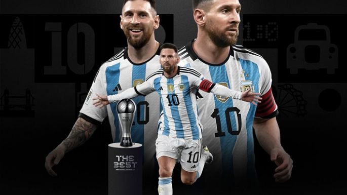 Messi ganó su tercer premio y acumuló otro récord