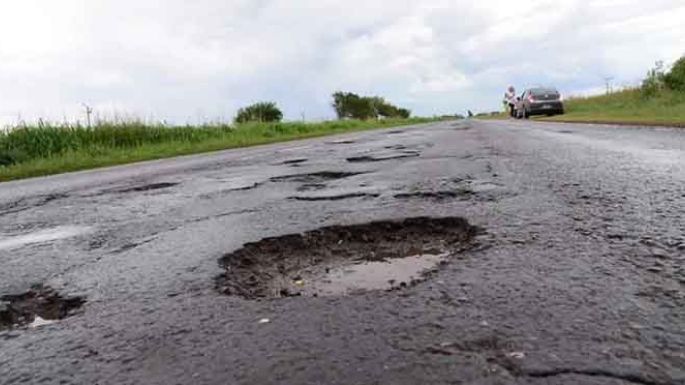 Solicitaron a Vialidad Nacional que arregle un tramo de la ruta 9