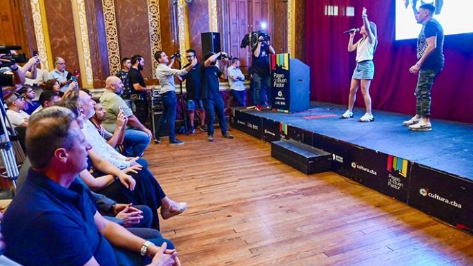 Con Euge Quevedo y LBC lanzaron en Córdoba la propuesta artística del Anfiteatro