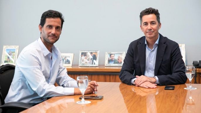 Reunión de Tagni con  el ministro de Gobierno