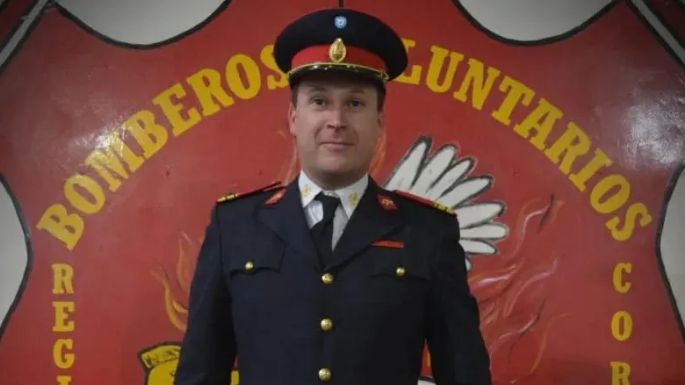 Declaran tres días de duelo por la muerte del jefe de bomberos Picotto