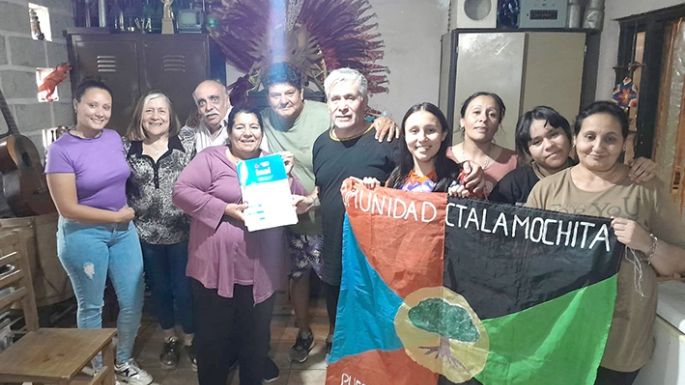 Hito histórico para la comunidad comenchingona Ctalamochita