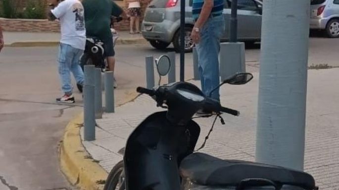 Motociclista se dio a la fuga tras chocar con otro y dejarlo herido