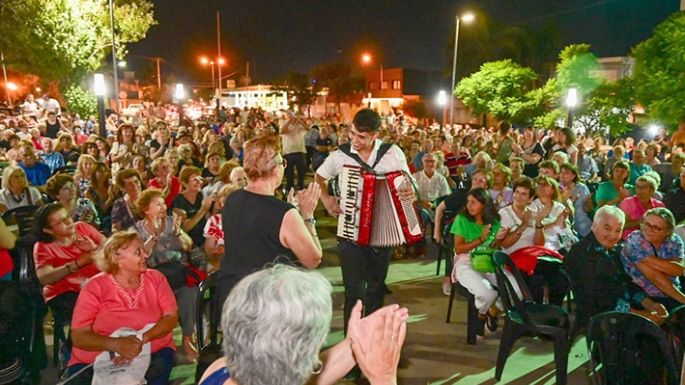 Un gran baile popular