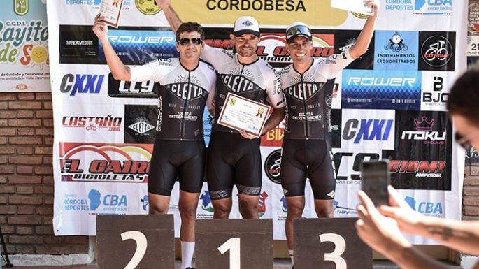 Pedalistas locales se subieron al podio del Campeonato Provincial