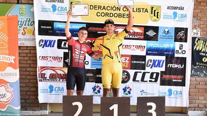 Pedalistas locales se subieron al podio del Campeonato Provincial