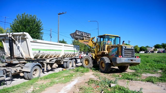 Villa María Limpia: avanza la limpieza en distintos barrios de la ciudad