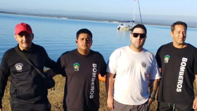 Bomberos de Villa Nueva se suman a la búsqueda del turista que se cayó en el lago de Embalse