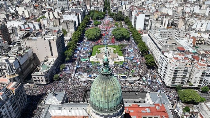 Un solo grito: “La Patria no se vende”