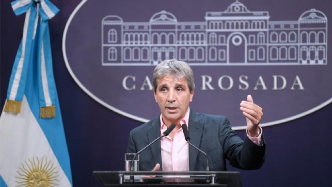 Luis Caputo estimó que la inflación de marzo rondará el 10%