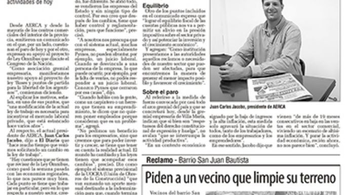 Una respuesta a empresarios