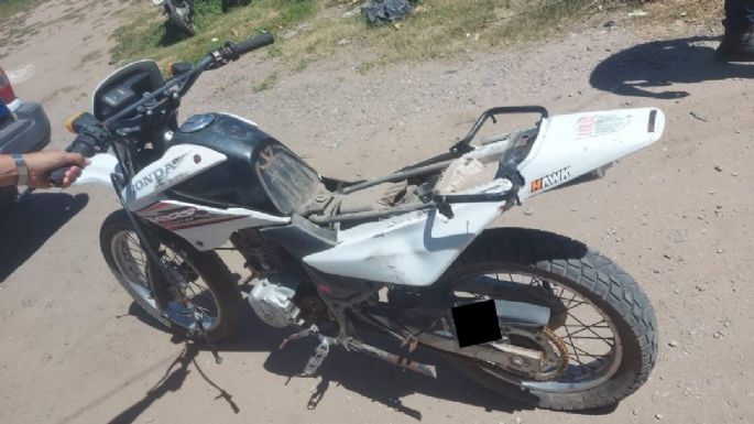 Un hombre quedó detenido tras robar una moto en una vivienda