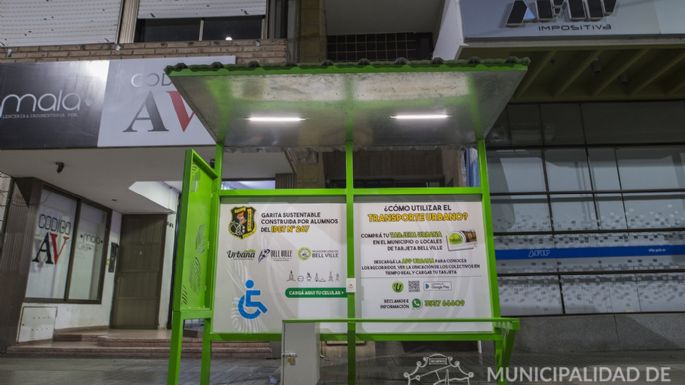 Primera garita autosustentable